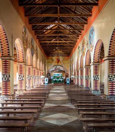 Interior of the Bembeke Cathedral