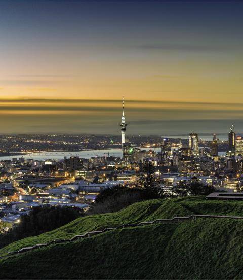 Auckland city skyline - New Zealand