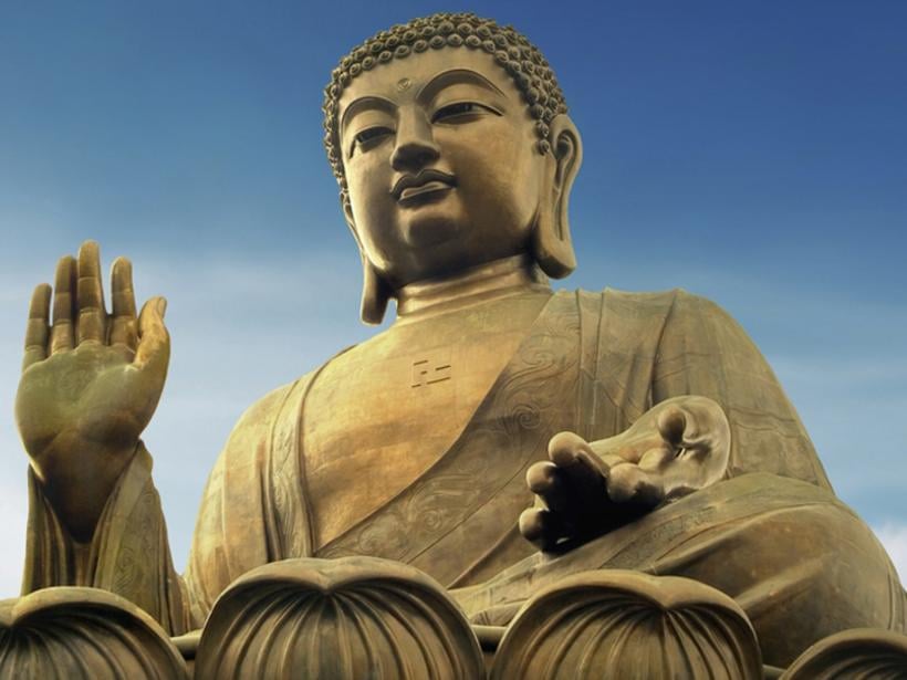 Head over to Lantau Island to visit the Tian Tian Buddha, the second largest outdoor buddha in the world