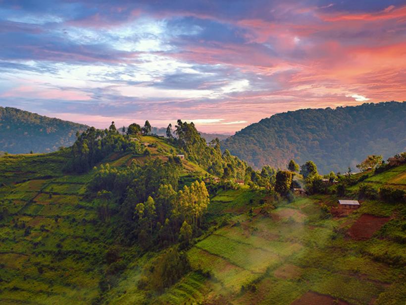 The stunning views of Rwanda