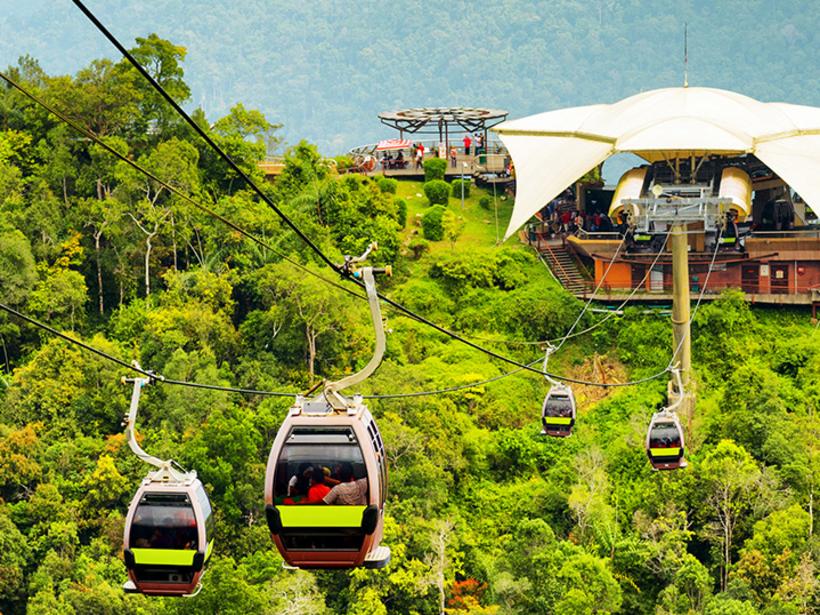Get a bird's eye view of Langkawi from the steepest gondola in the world