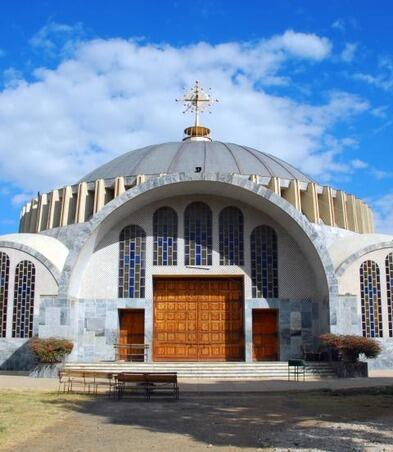 Church of St Mary of Zion in Axum Ethiopia