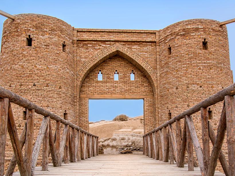 Step into history when visiting Otrar, a once significant trading center turned ghost town