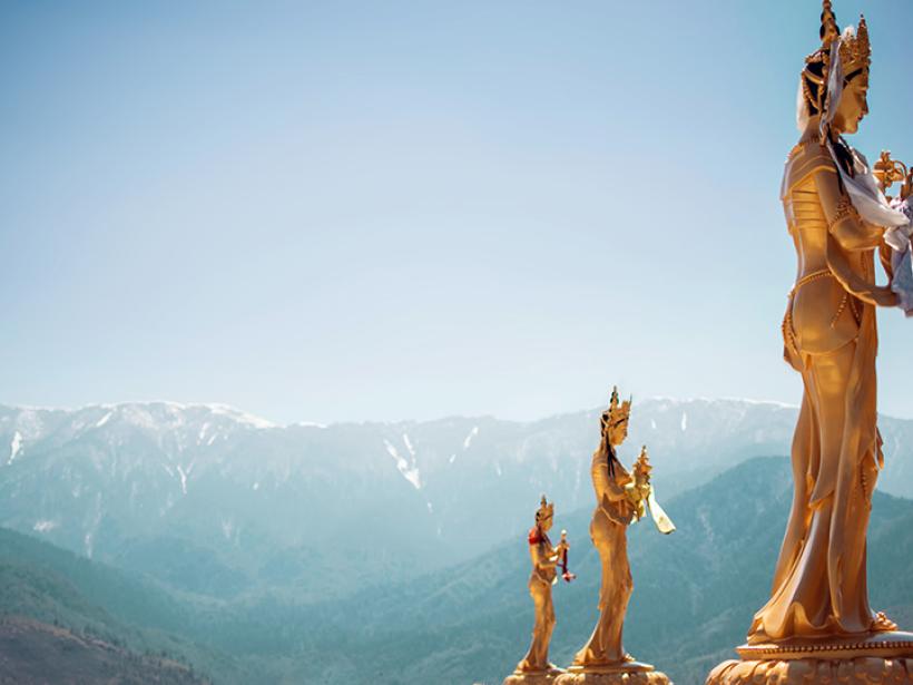 Find a moment of peace at Buddha Point, known for hosting the largest Buddha statue in the country