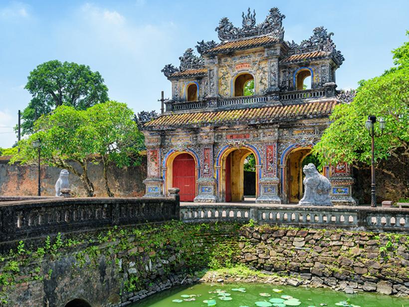 Enter the Forbidden Purple City to explore one of 14 UNESCO sites in and around the city of Hue