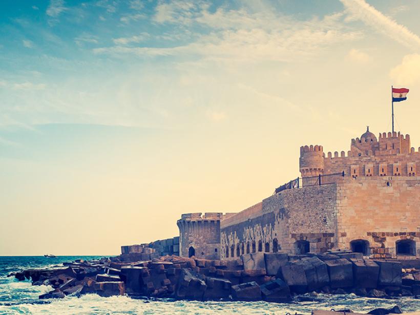 Experience one of the strongest defensive strongholds on the Mediterranean, the Qaitbay Citadel of Alexandria