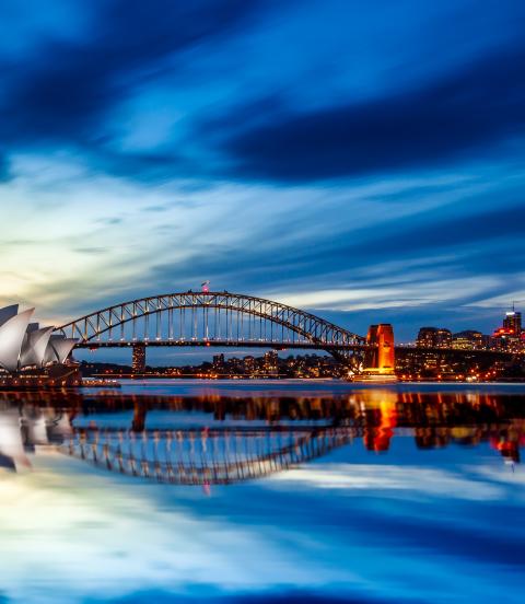 Sydney Harbour panorama