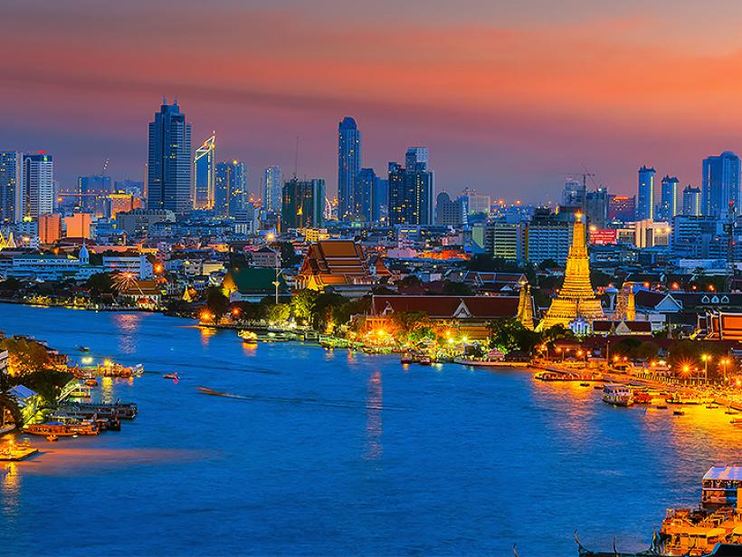 Take part in the vibrant street life and ornate shrines of Bangkok, Thailand's cosmopolitan capital